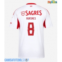 Camisa de time de futebol Benfica Fredrik Aursnes #8 Replicas 3º Equipamento 2025-26 Manga Curta